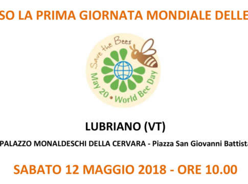 Conferenza Internazionale sull'ape il 12 maggio a Lubriano